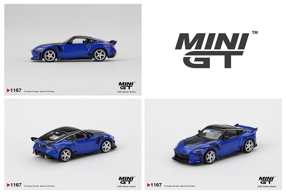 Mini GT 1:64 Nissan Z VeilSide FFZ400 – Seiran Blue
