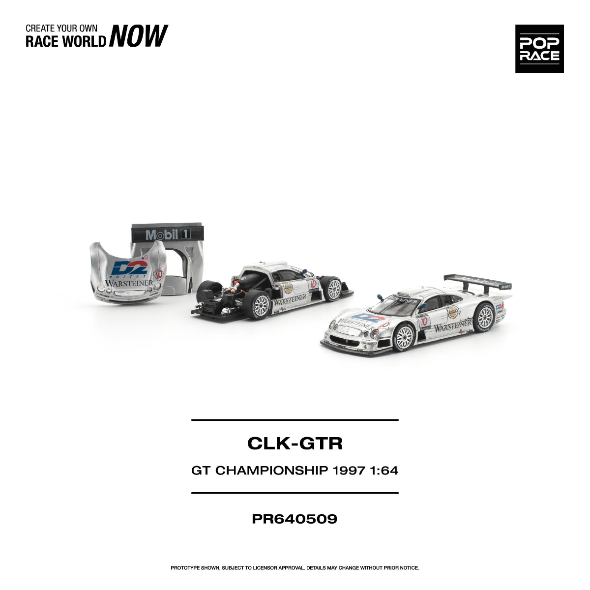 MERCEDES-BENZ AMG CLK GTR FIA GT CHAMPIONSHIP 1997 - PR640509