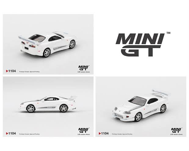 Mini GT 1:64 Toyota Supra VeilSide Combat V-I – White