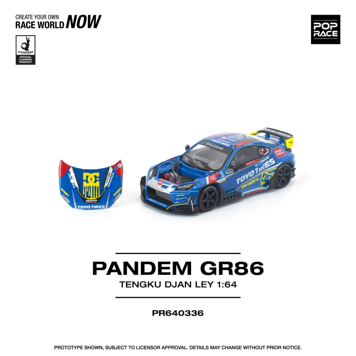 PR640336 PANDEM GR 86 TENGKU DJAN LEY - POP RACE