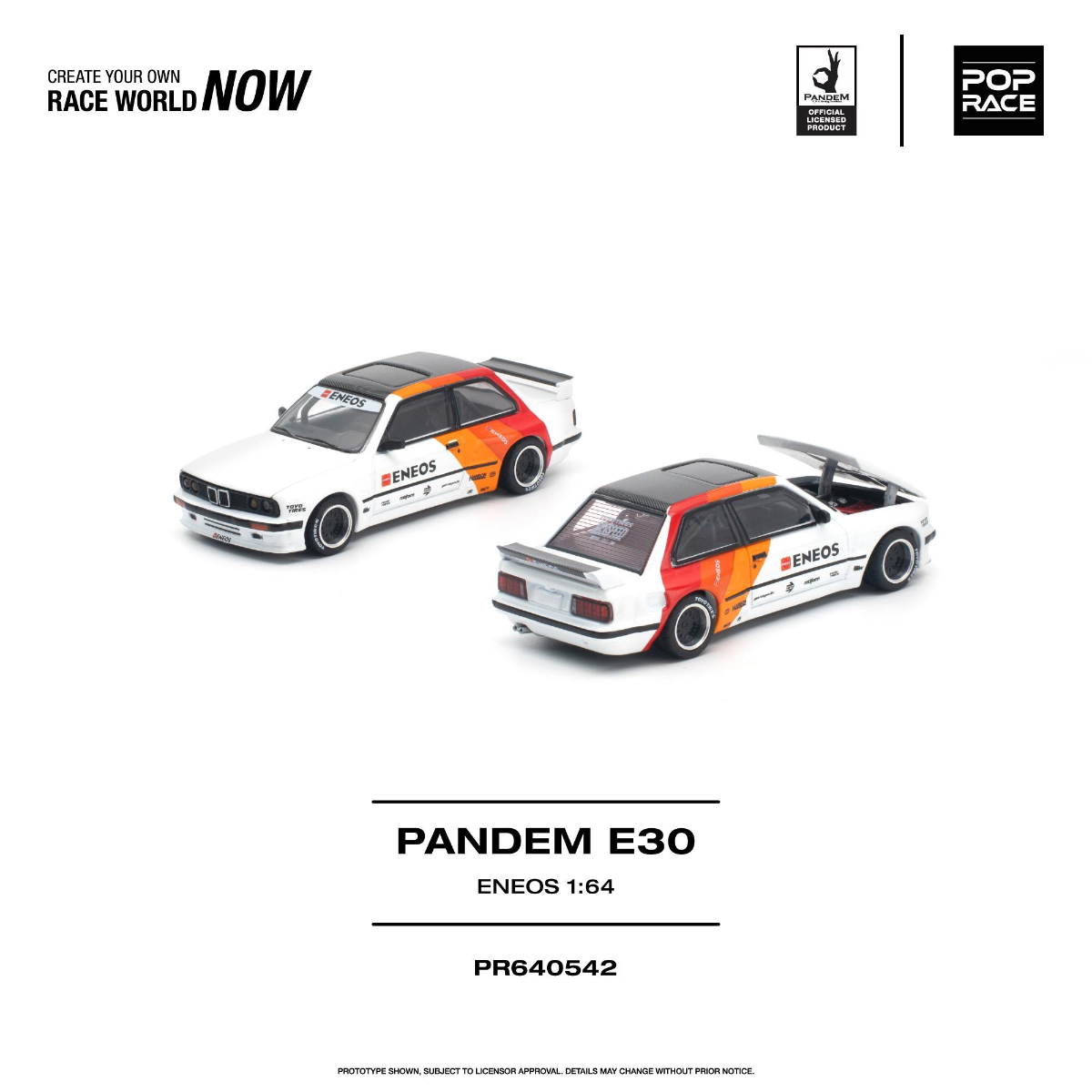 POPRACE 1/64 PANDEM E30 ENEOS