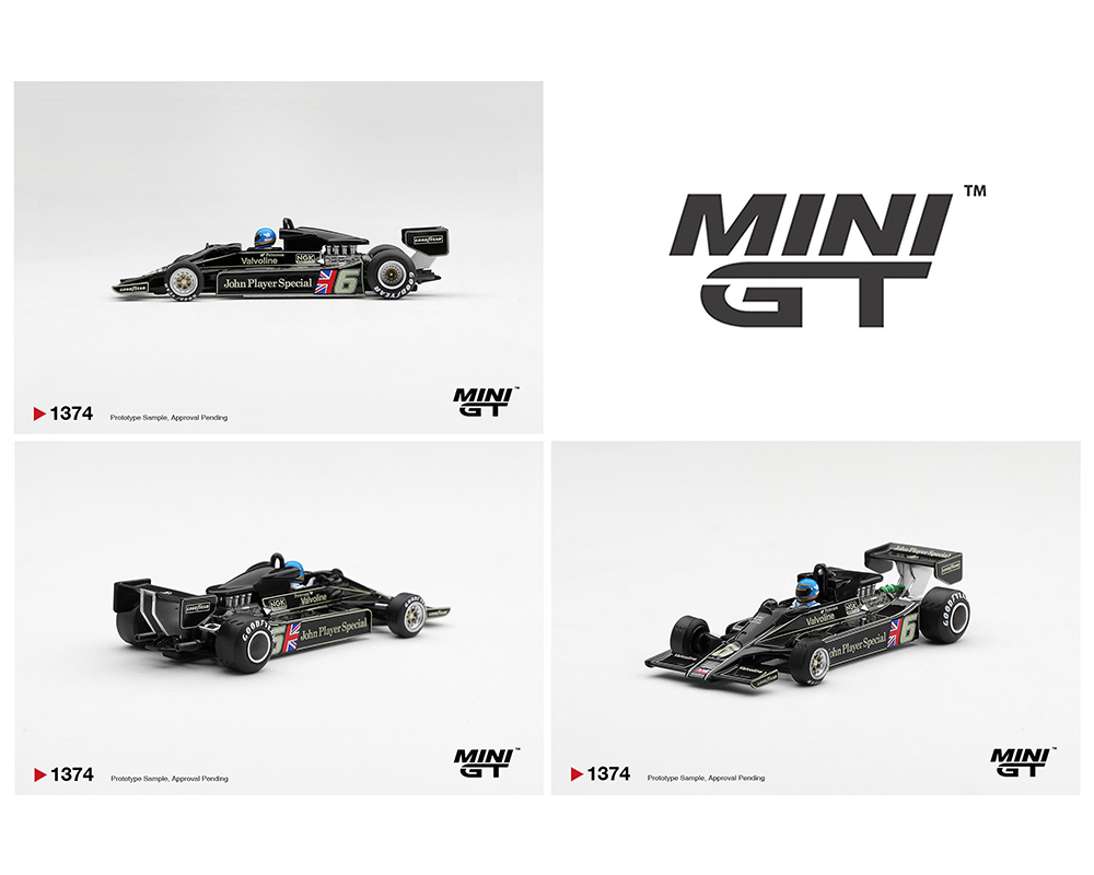Mini GT 1:64 Lotus 78 #6 Ronnie Peterson 1978 S. African GP Winner – Limited Edition