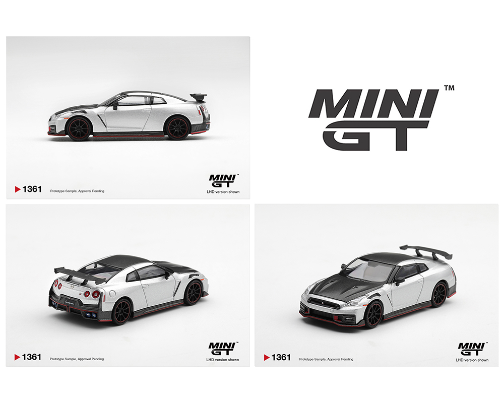 Mini GT 1:64 Nissan GT-R NISMO 2024 – Silver- Limited Edition