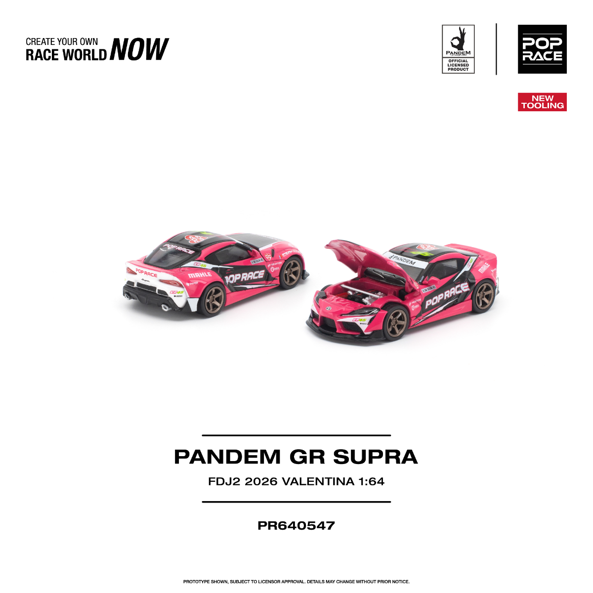 PR640547 PANDEM GR SUPRA FDJ2 VALENTINA PIAZ NEW TOOLING