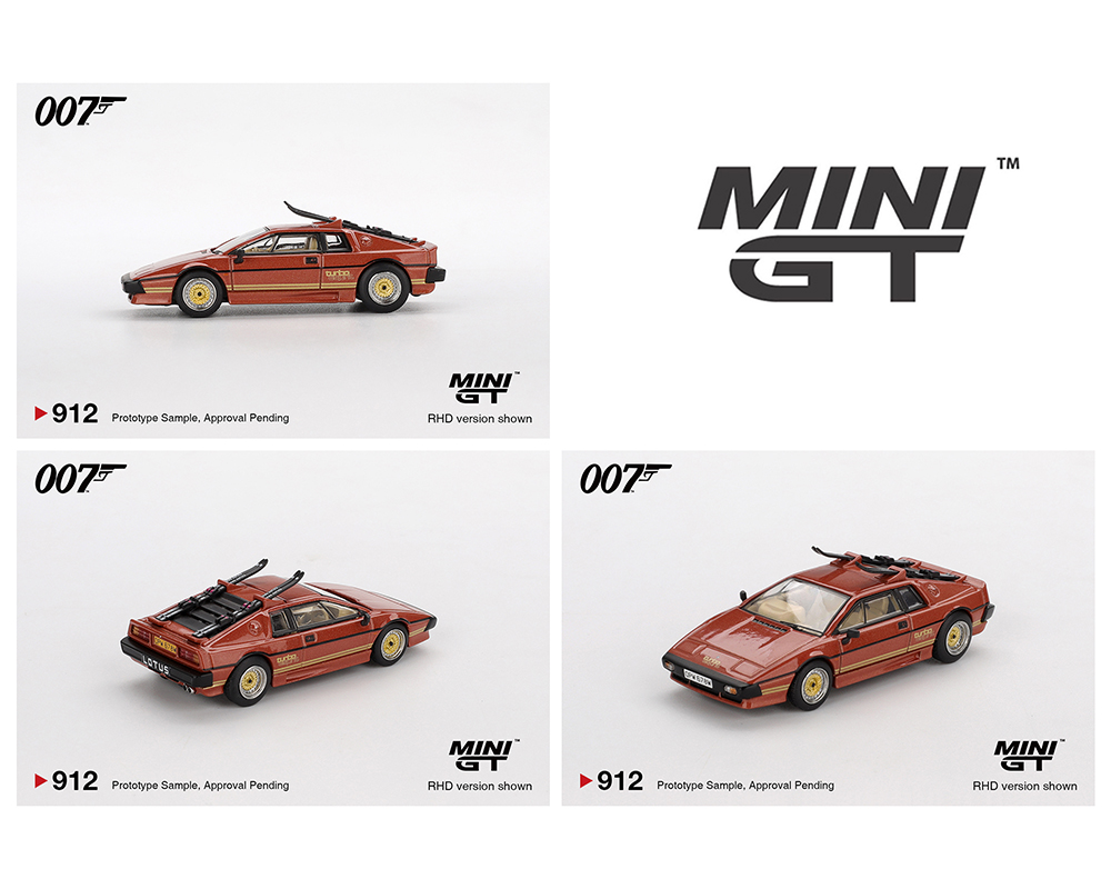 Mini GT 1:64 Lotus Esprit Turbo James Bond 007 “FOR YOUR EYES ONLY” – English Packaging