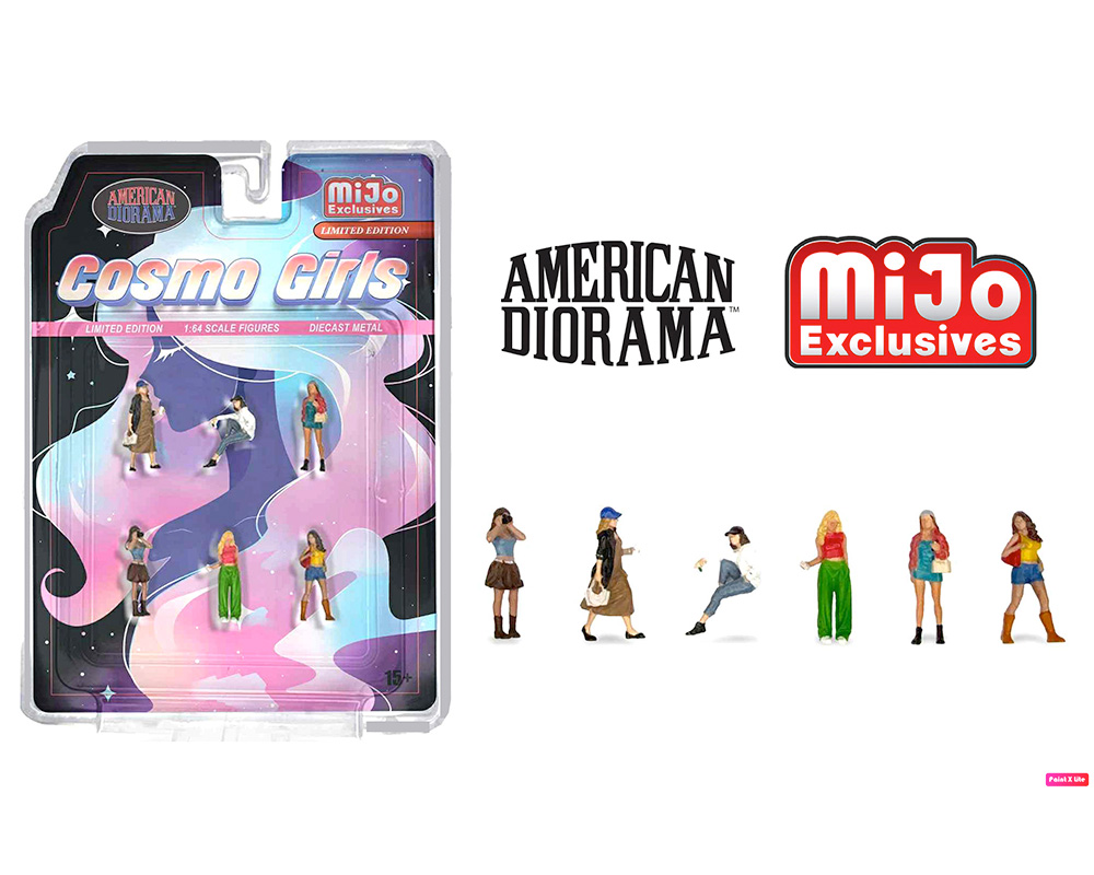 American Diorama 1:64 Figures Cosmo Girls – MiJo Exclusives