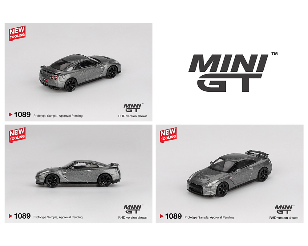 Mini GT - Nissan GT-R NISMO R35 CRS 2013 - GRIS