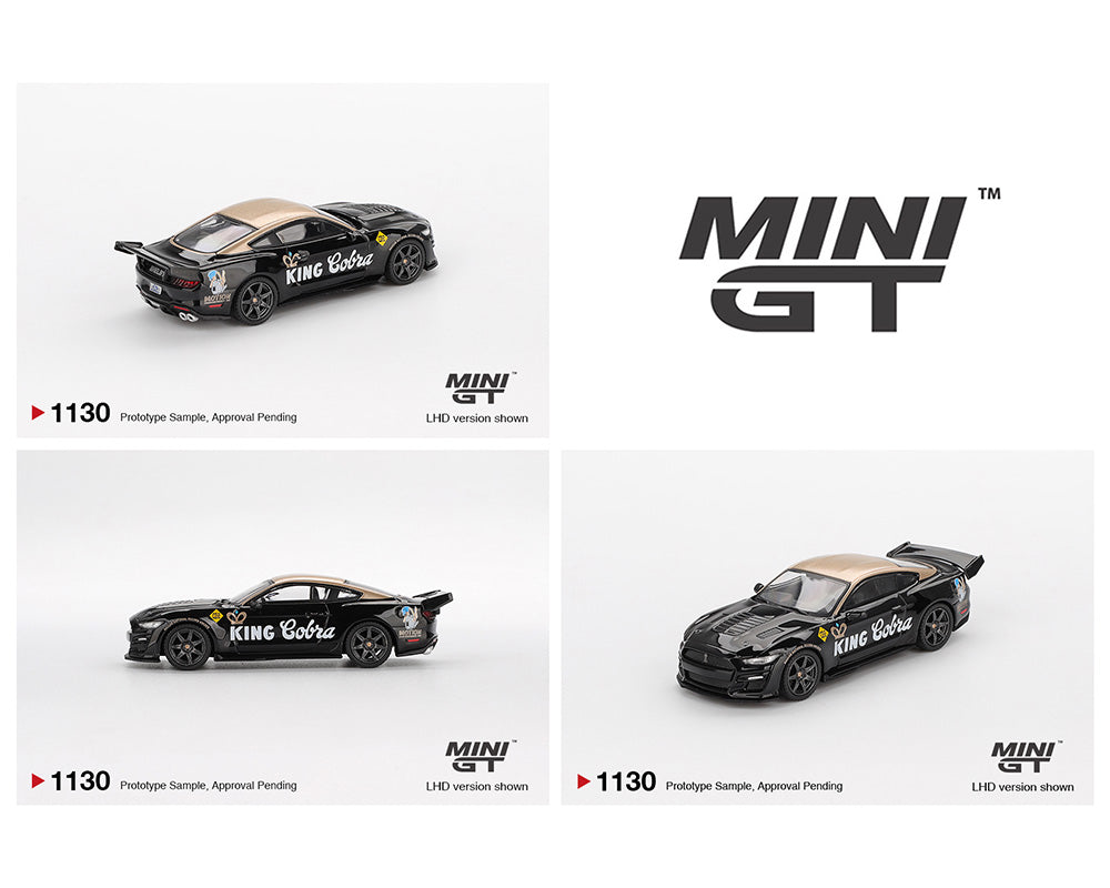Mini GT 1:64 Shelby GT500 Dragon Snake Concept Negro/Oro
